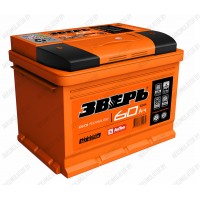 Аккумулятор Зверь 6CT-60 AЗУ / 60Ah / 620А